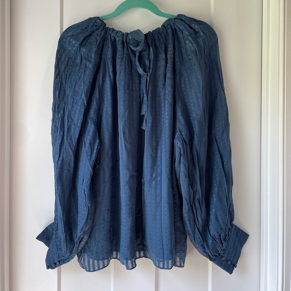 Marie Oliver Jenna Silk Blend Top Size large - Picture 3 of 10